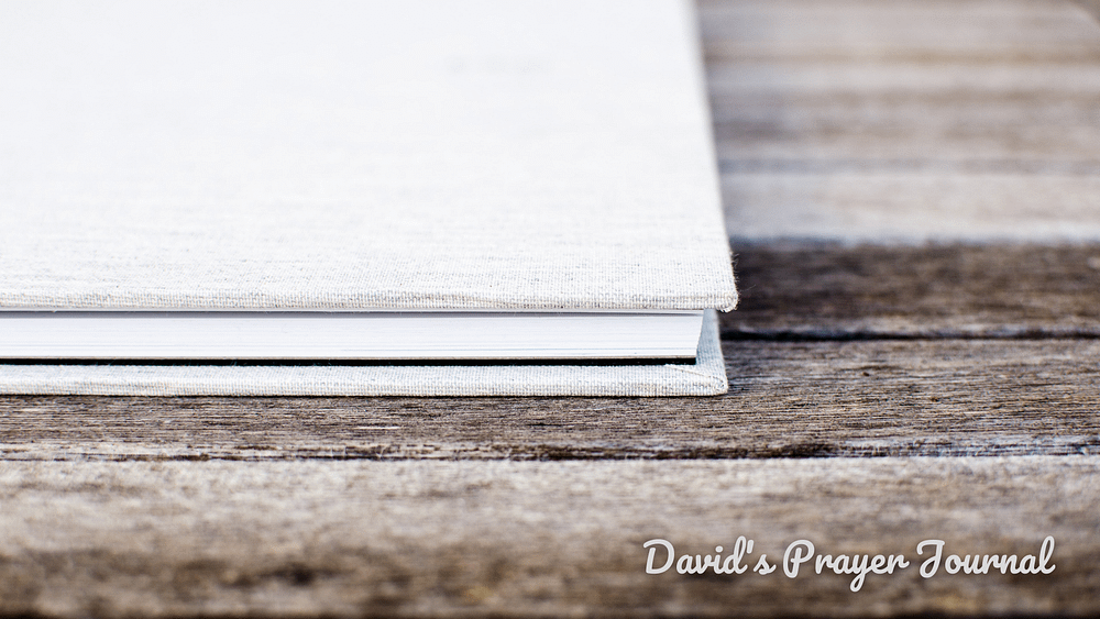 David\'s Prayer Journal