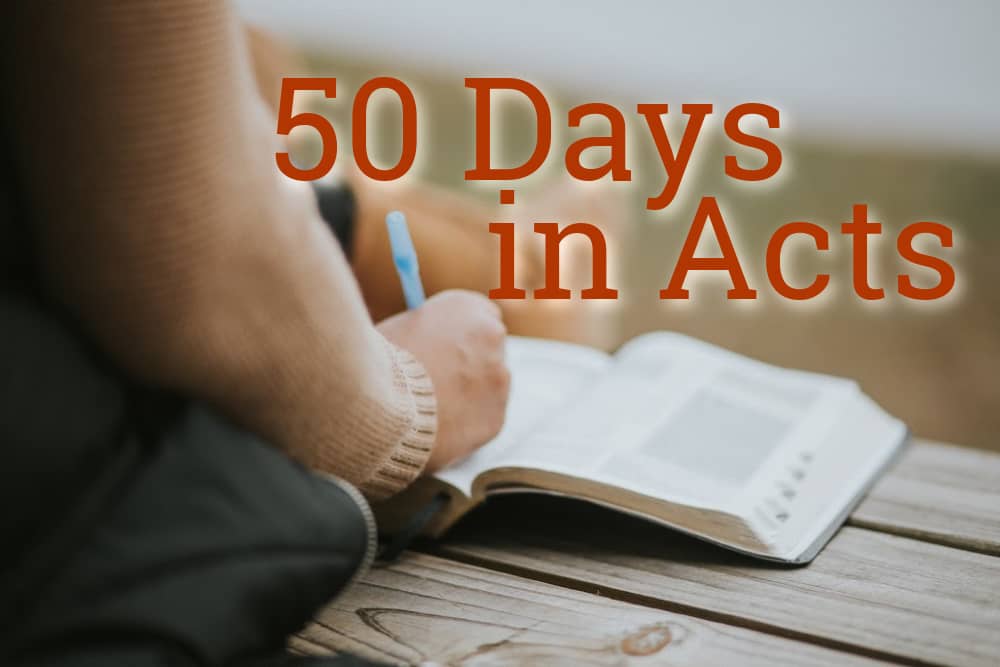 50 Days In Acts